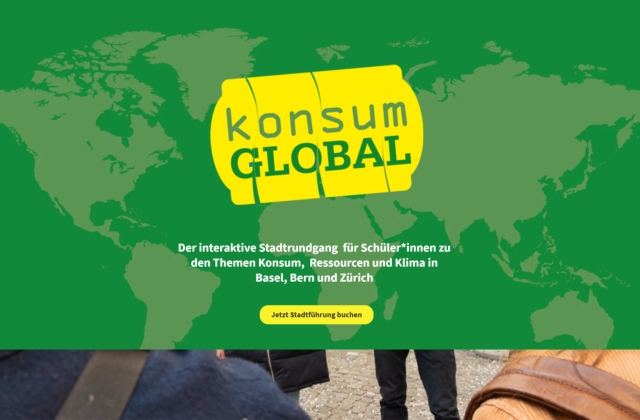 KonsumGLOBAL - In 90 Minuten um die Welt: Stadtführung in Basel