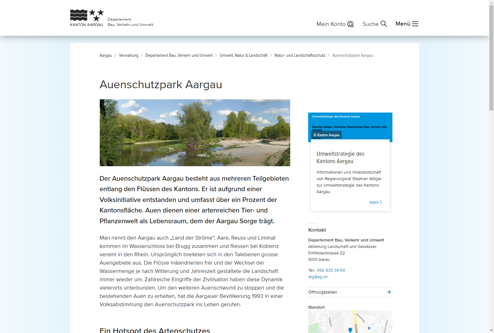 Auenschutzpark Aargau