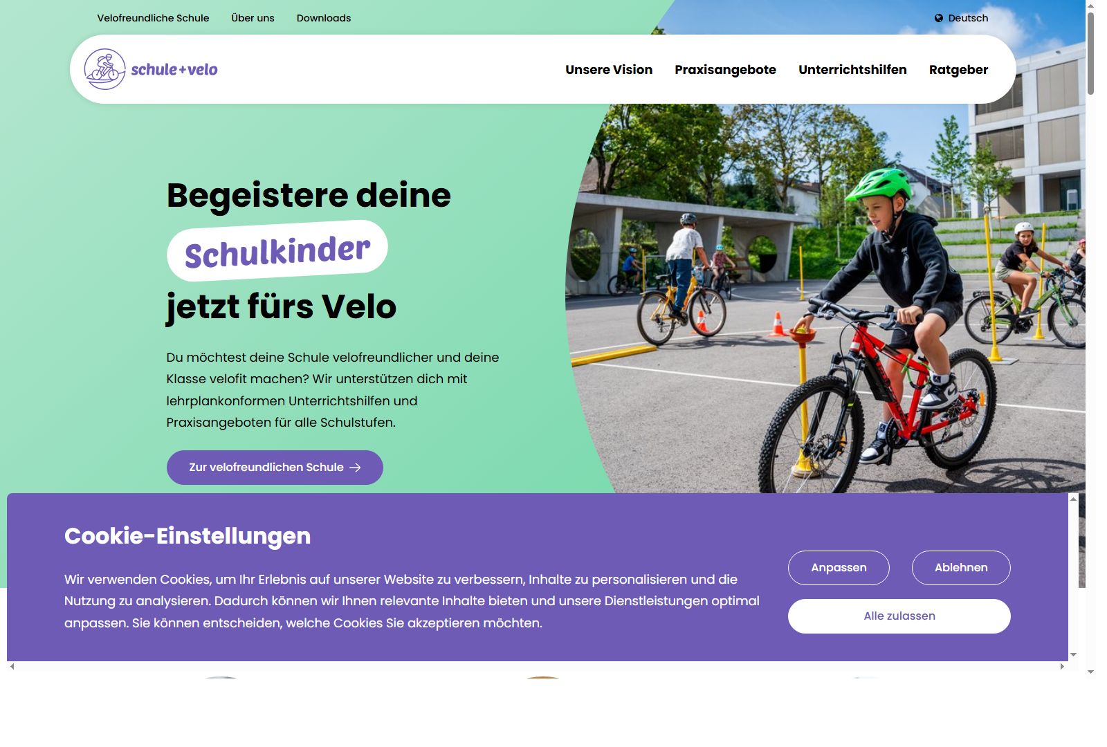 Schule + Velo